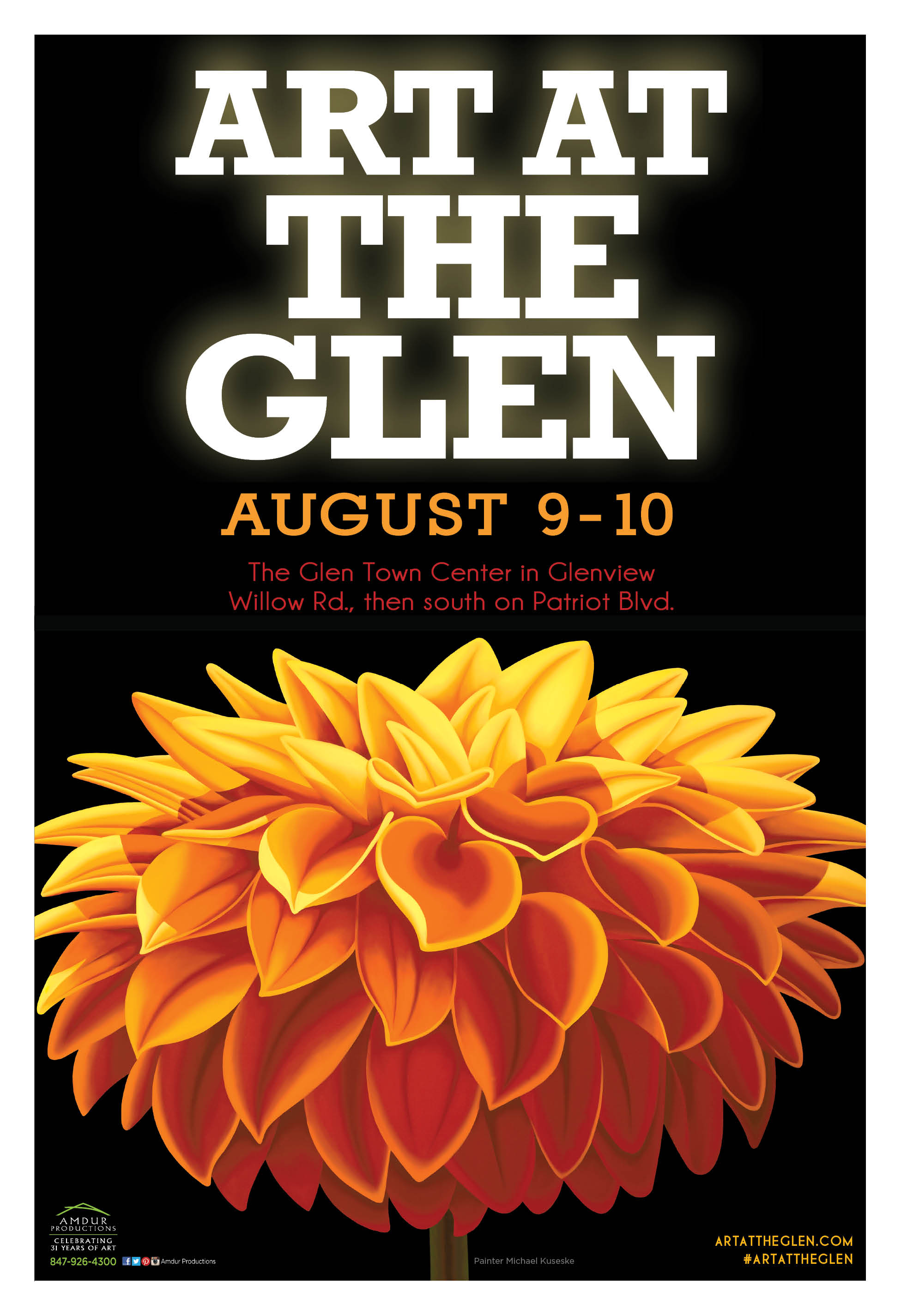 Art at the Glen Poster