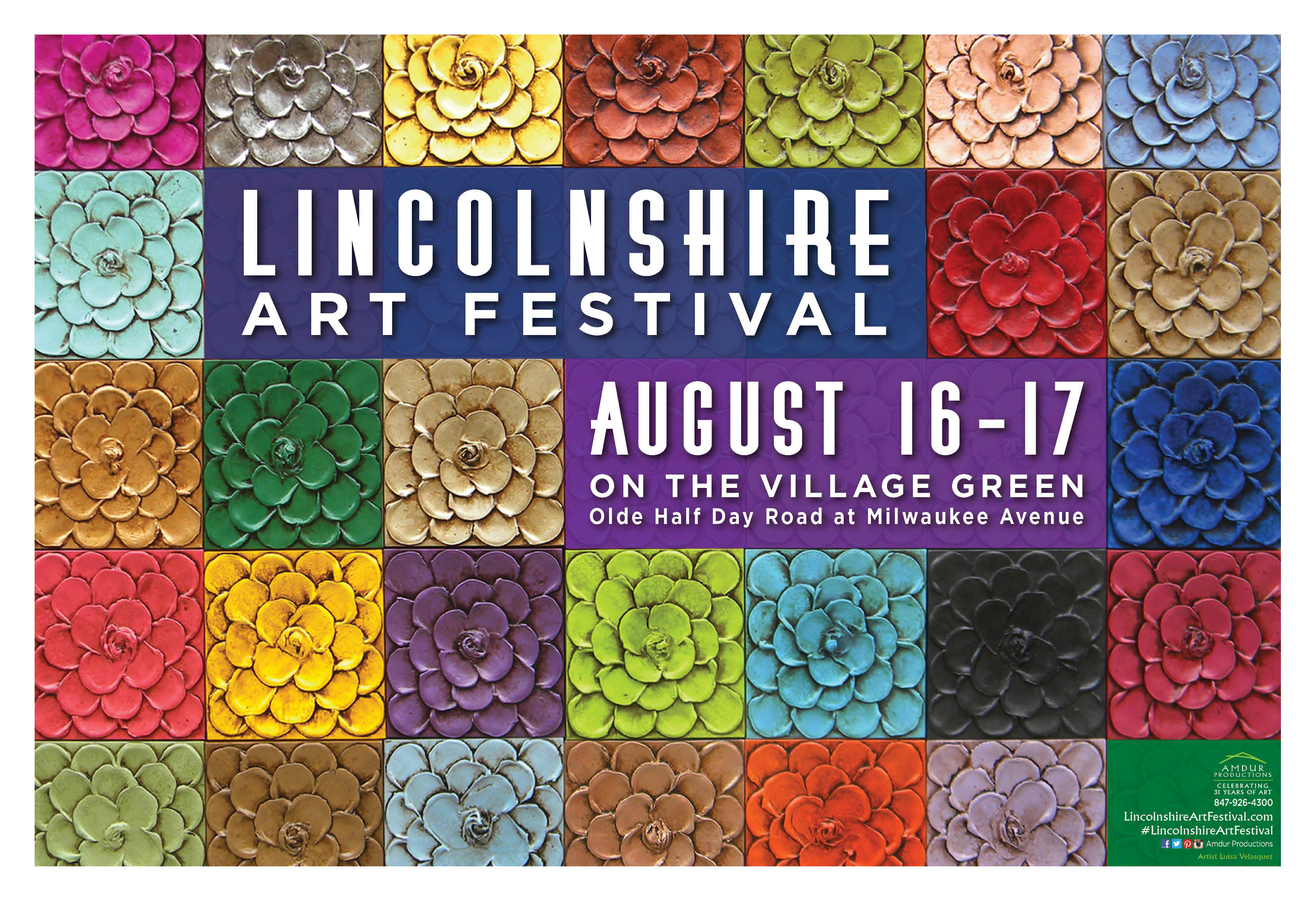 Lincolnshire Art Festival Lincolnshire, Illinois Aug 15 Aug 6