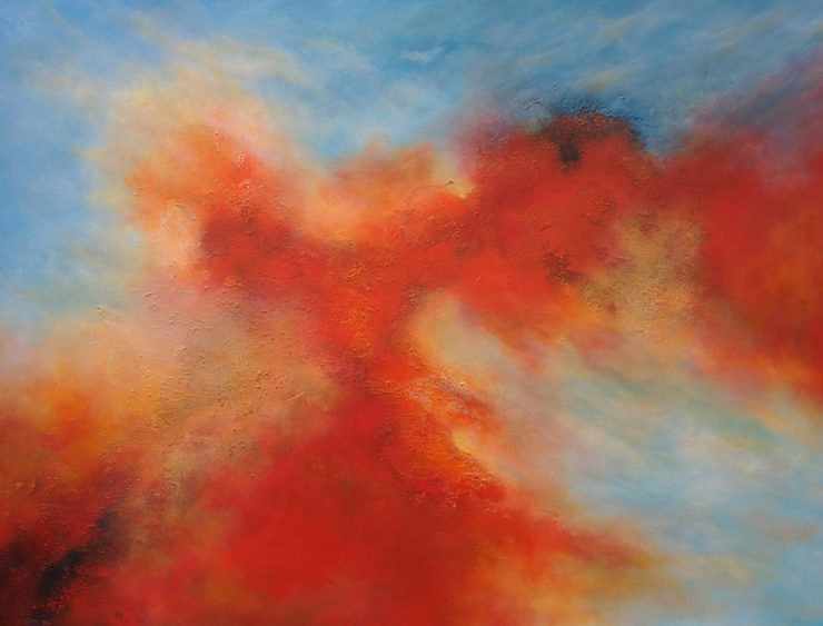 David Abrahamson Painting: Acrylic Paint
