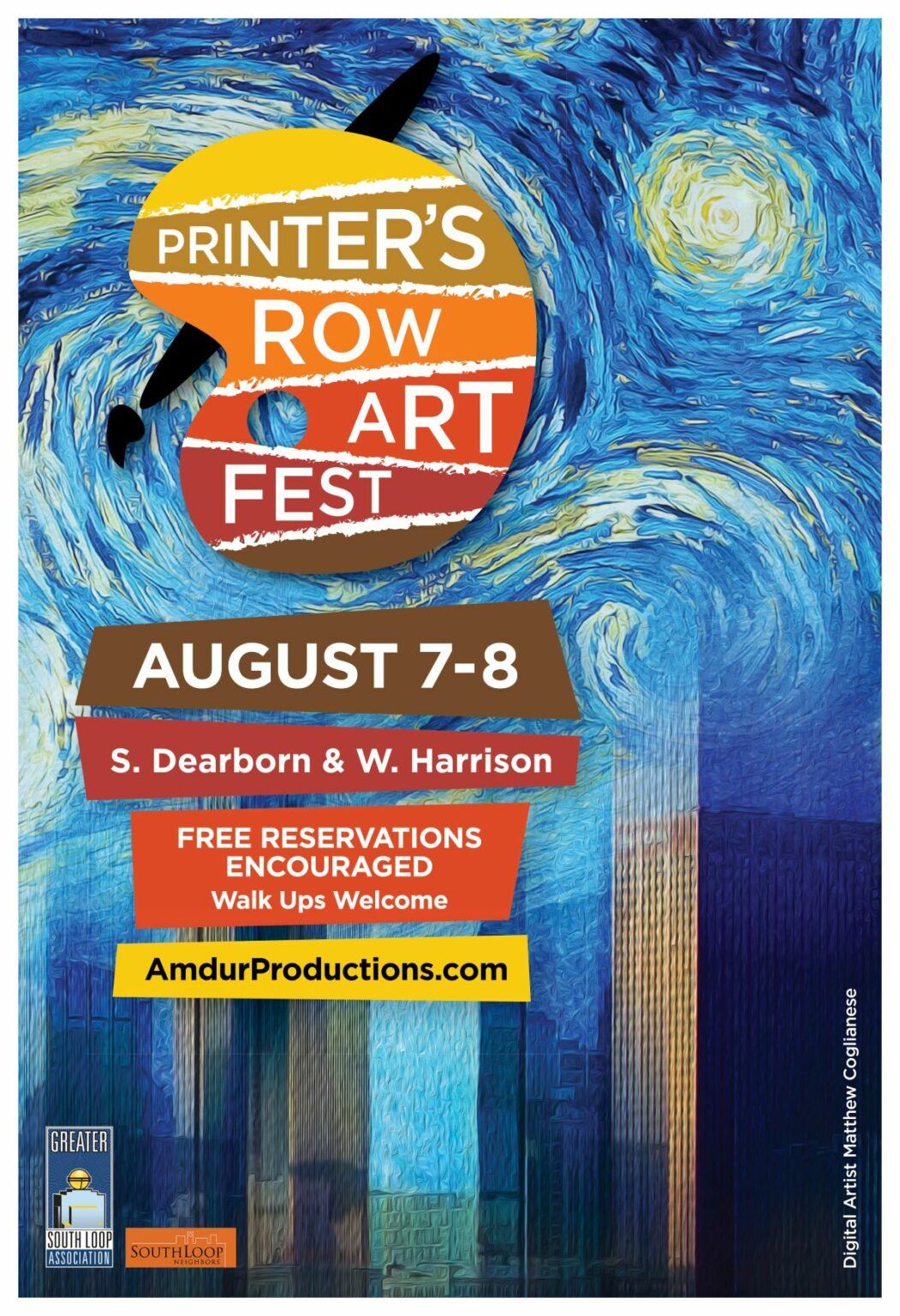 2021 Printer’s Row Art Fest Amdur Productions